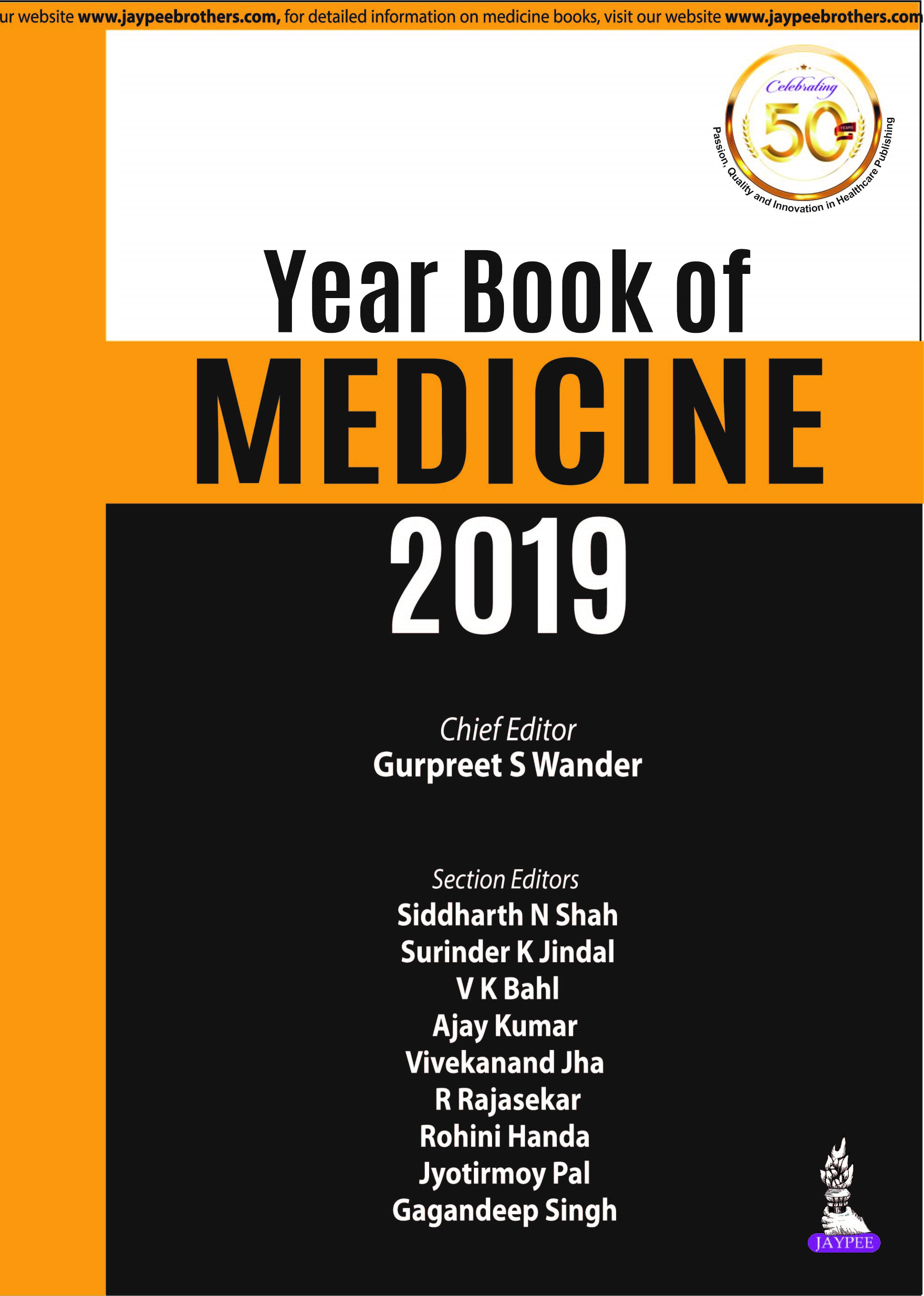 YEAR BOOK OF MEDICINE 2019