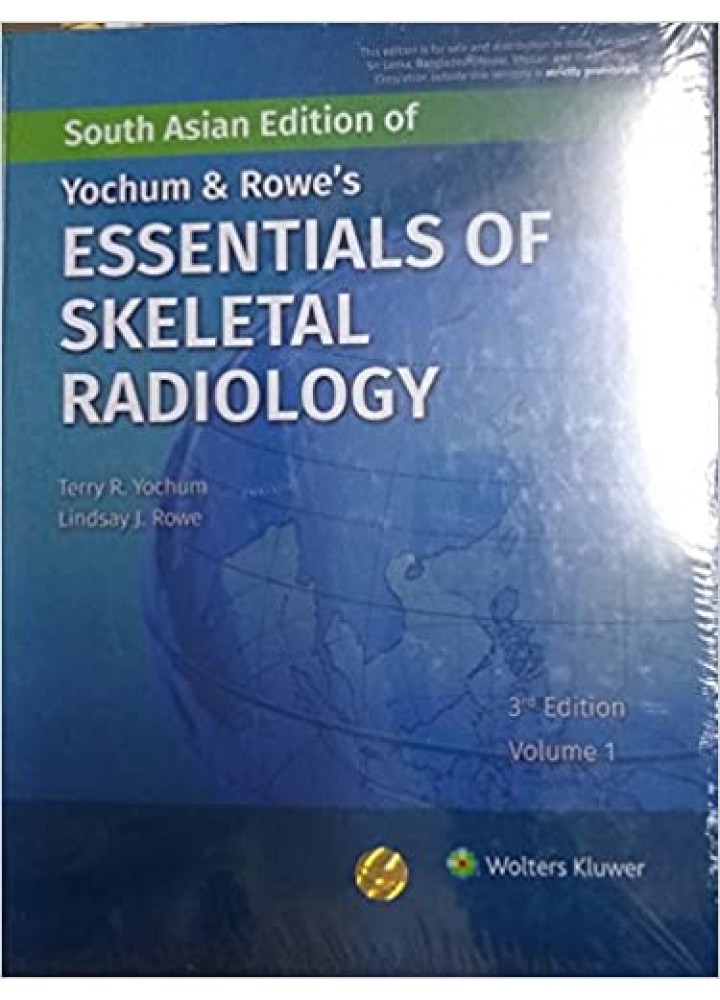 Yochum And Rowes Essentials Of Skeletal Radiology 2 Vol Set 3Ed (Sae) (Hb 2019)