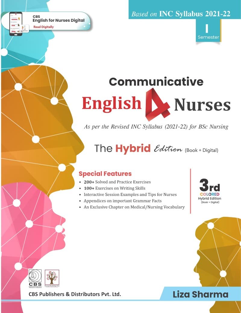 Cover of Communicative English 4 Nurses 3Ed As Per The Revised Inc Syllabus 2021-22 For Bsc Nursing Semester I (Pb 2026)