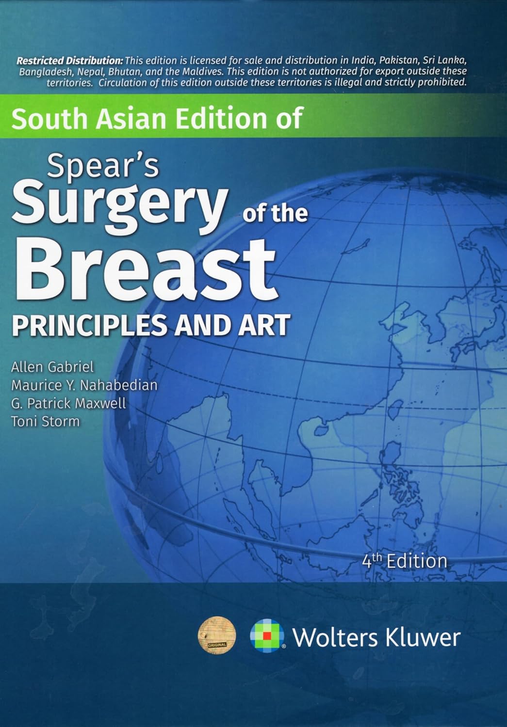 Spears Surgery Of The Breast Principles And Art 4Ed (Sae) (Hb 2024)