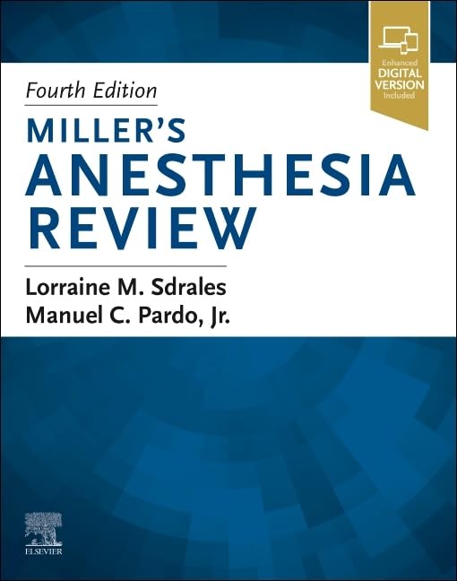 Millers Anesthesia Review With Access Code 4Ed (Pb 2025)