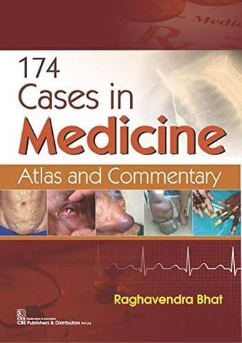 Cover of 174 Cases In Medicine Atlas And Commentary