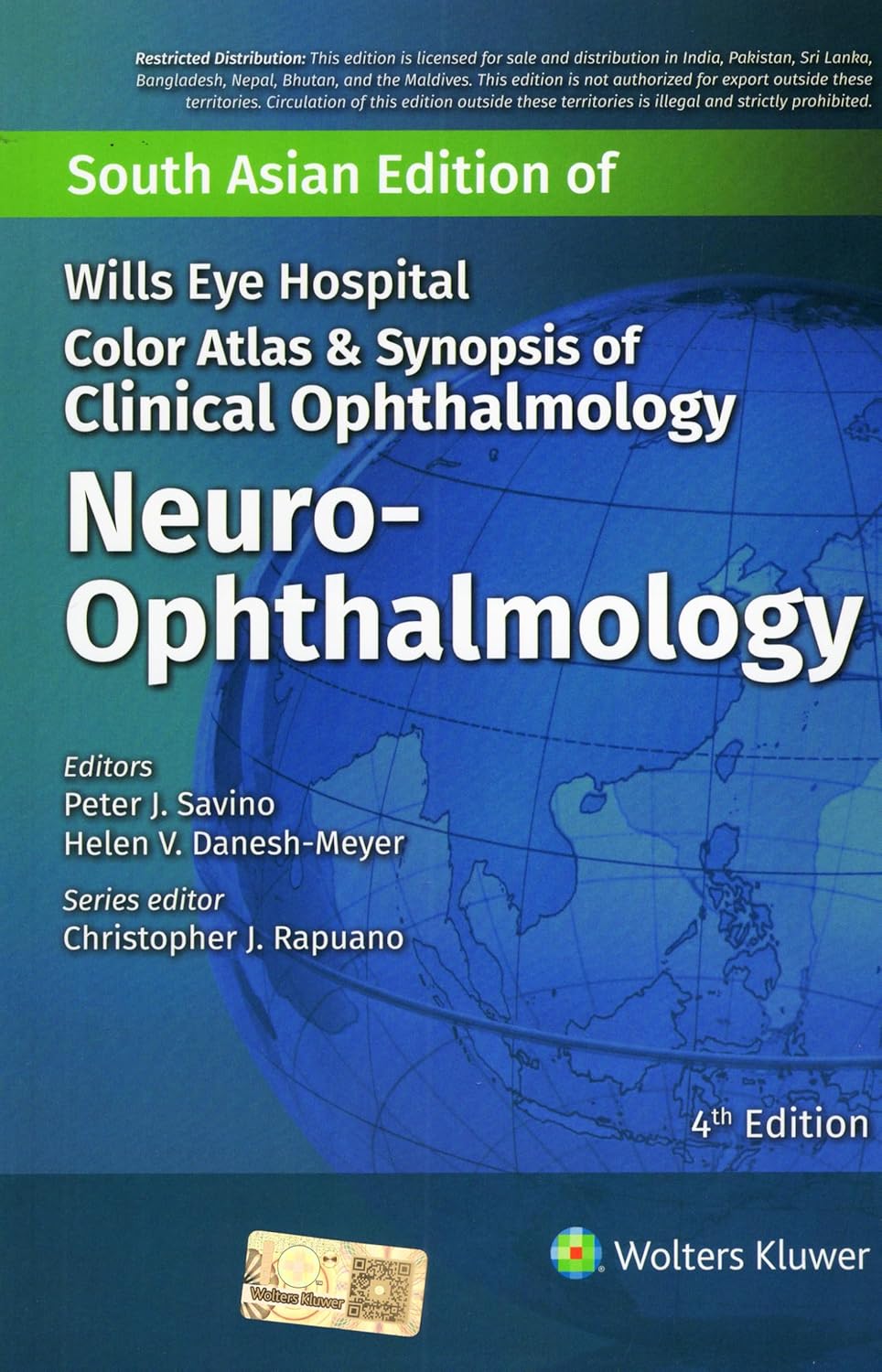 Wills Eye Hospital Color Atlas And Synopsis Of Clinical Ophthalmology Neuro Ophthalmology 4Ed (Sae) (Pb 2025)