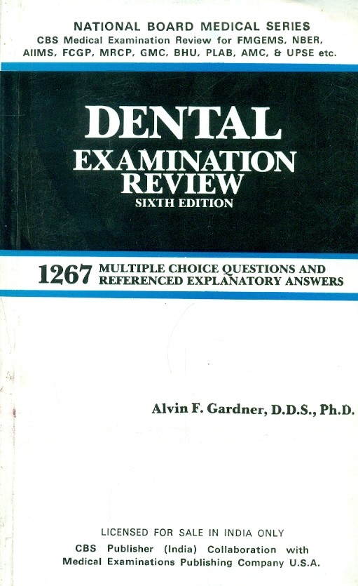 Cover of Dental Examination Review, 6TH EDITION 2004