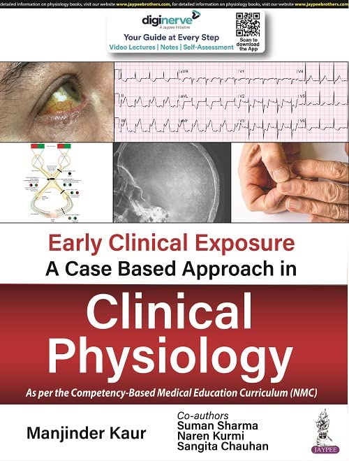 Cover of EARLY CLINICAL EXPOSURE: A CASE BASED APPROACH IN CLINICAL PHYSIOLOGY 1ST EDITION 2023