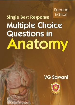 Cover of Single Best Response Multiple Choice Questions In Anatomy 2020