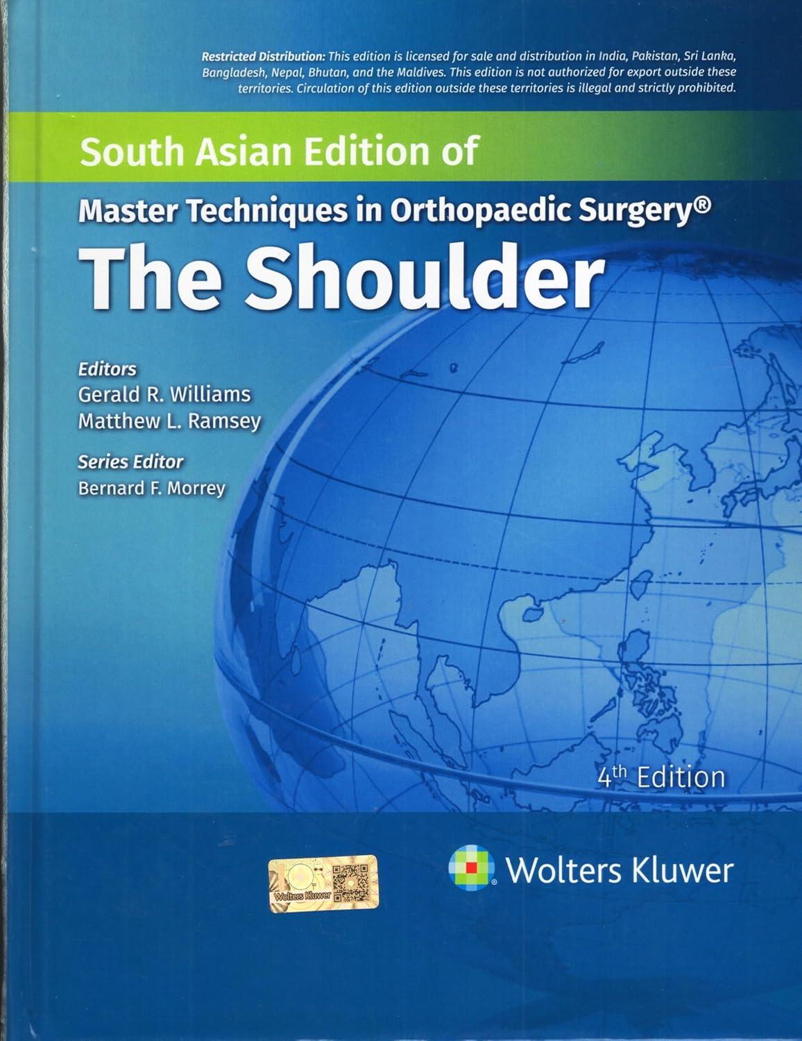 Master Techniques in Orthopaedic Surgery: The Shoulder, 4th Edition South Asian Edition