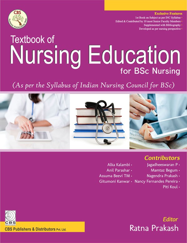 Cover of Textbook Of Nursing Education For BSc Nursing