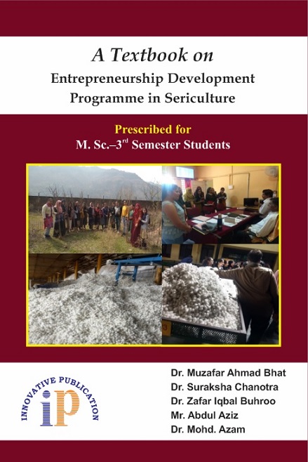 A Textbook On Entrepreneurship Development Programme In Sericulture