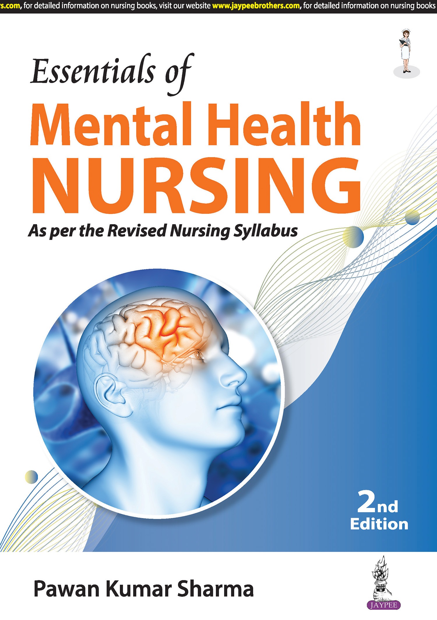 Cover of ESSENTIALS OF MENTAL HEALTH NURSING (AS PER THE REVISED NURSING SYLLABUS) 2ND EDITION 2024
