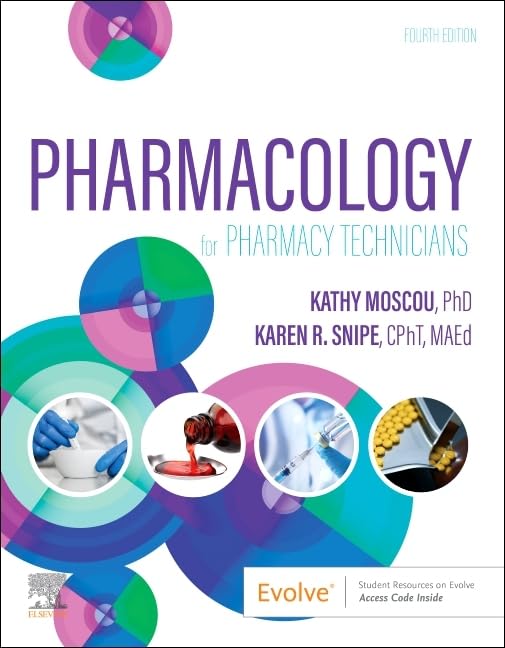 Pharmacology for pharmacy technicians with access code 4ed (pb 2025)