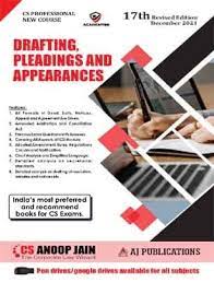 Drafting, Pleadings And Appearances