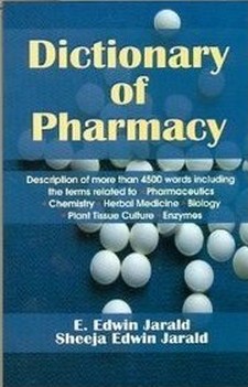 Cover of Dictionary Of Pharmacy 1ST EDITION 2023