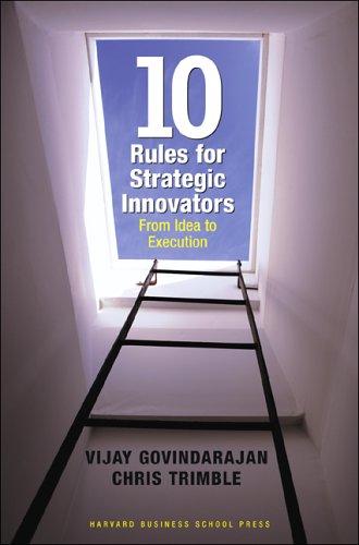10 Rules for strategic innovators: From Idea to Execution