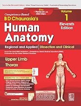 Cover of Competency–Based BD Chaurasia’s Human Anatomy: Regional and Applied; Dissection and Clinical (Vol. 1) 11th edition 2027