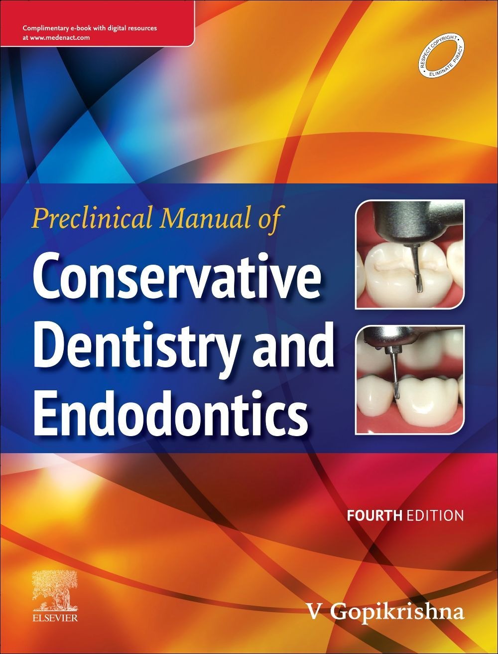 Preclinical Manual Of Conservative Dentistry And Endontics With Access Code 4Ed (Pb 2023)