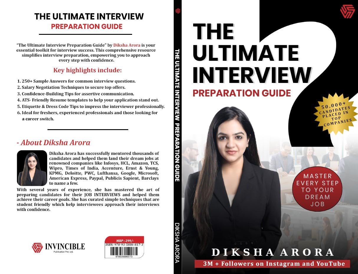 The Ultimate Interview Preparation Guide | Diksha Arora
