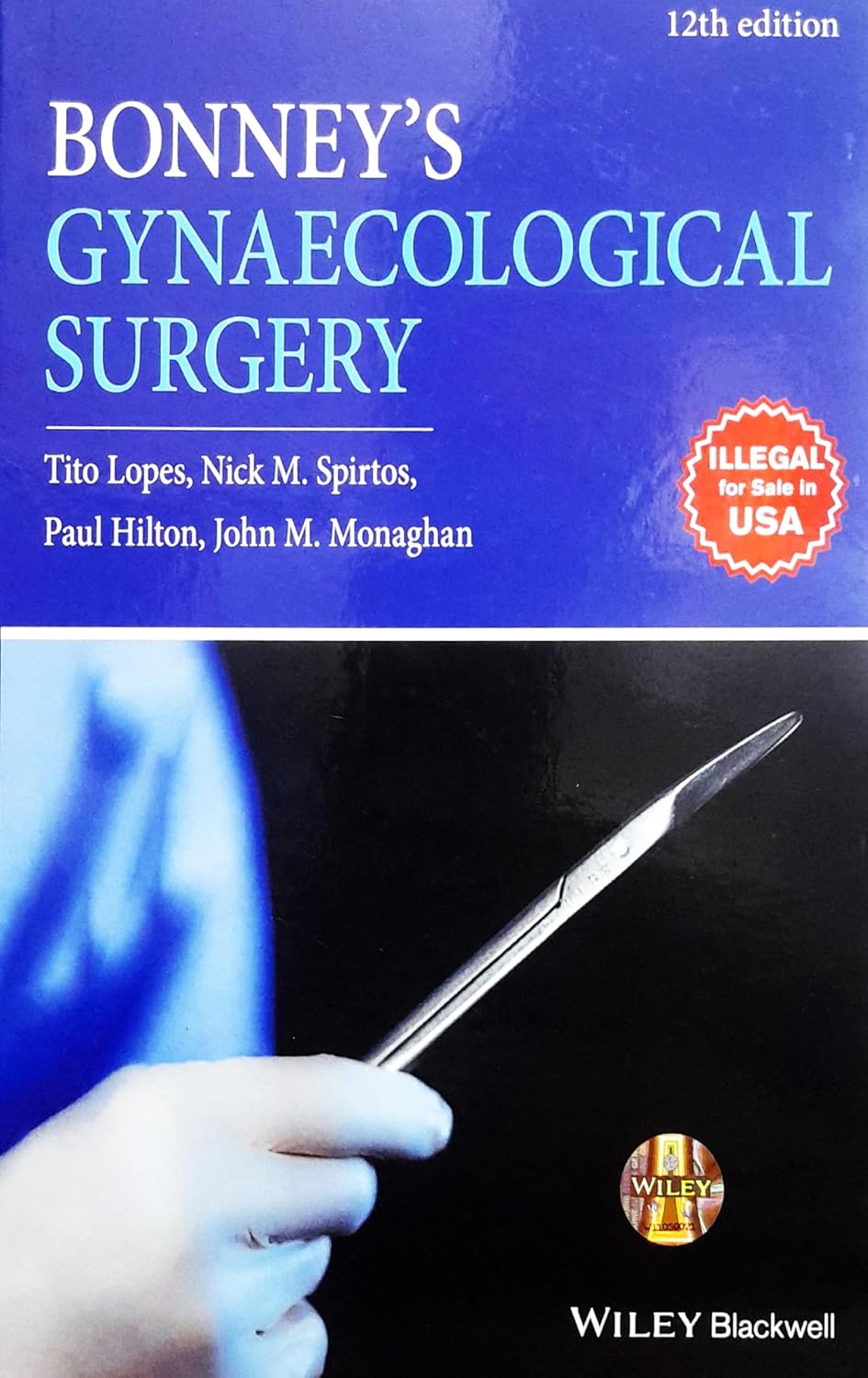 Bonneys Gynaecological Surgery 12Ed (Hb 2024)