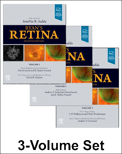 Ryans retina with access code 3 vol set 7ed (hb 2023)