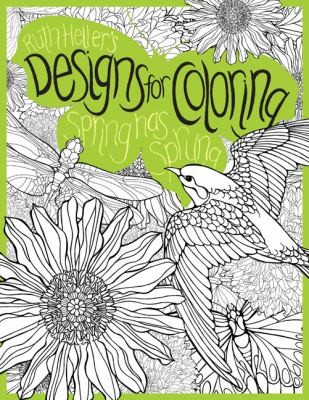 Spring Has Sprung Designs for Coloring