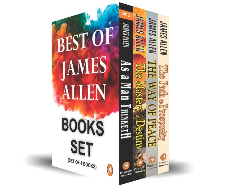 Cover of Best Of James Allen Set Of 4 Books