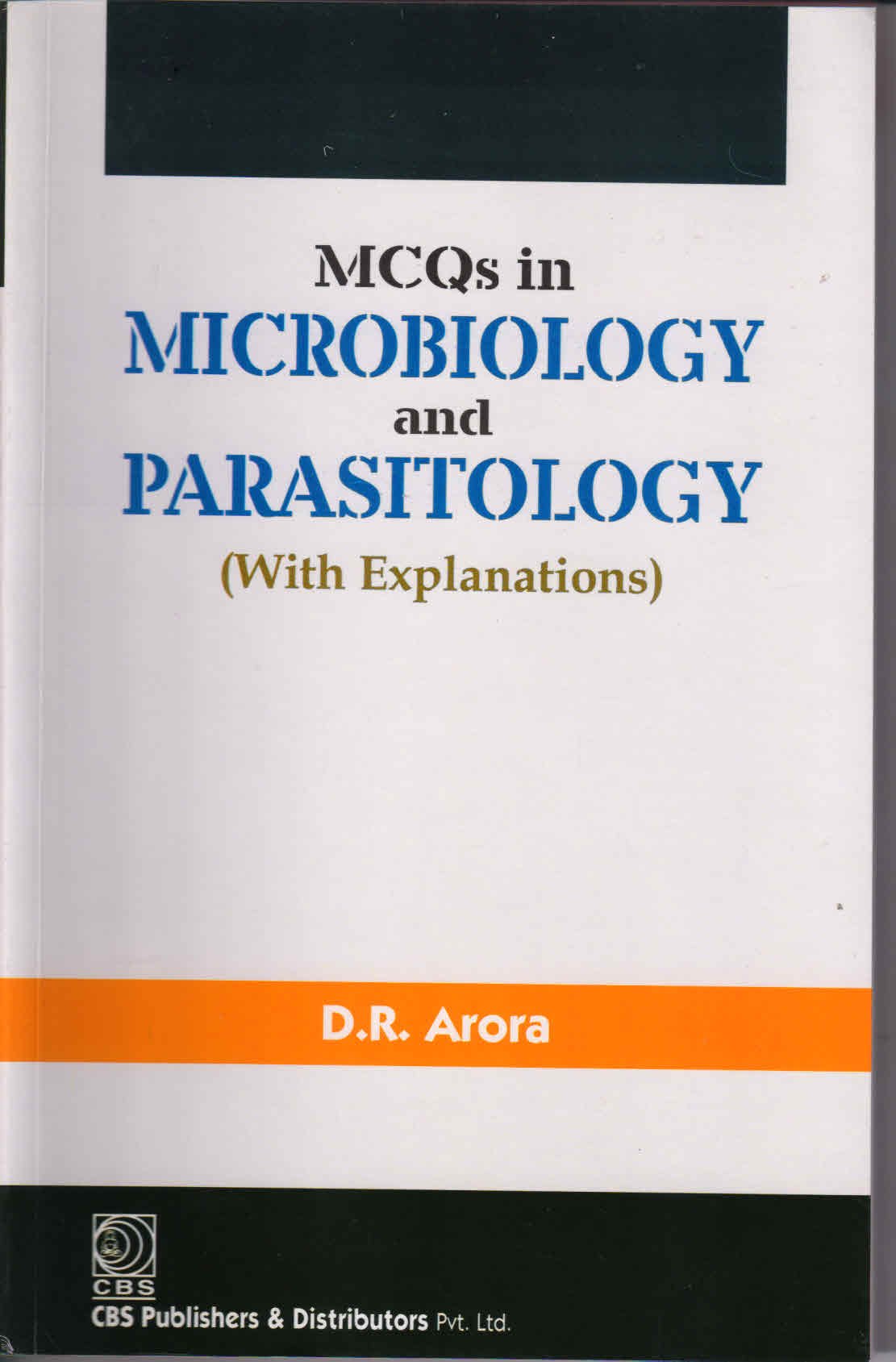 Mcqs In Microbiology And Parasitology 1ST EDITION 2017