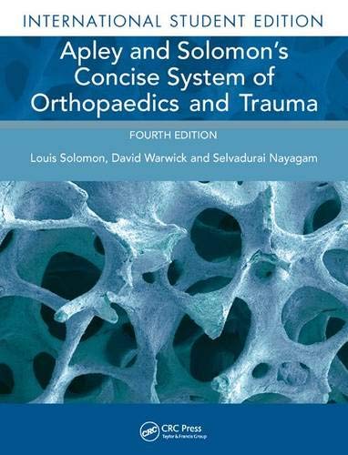 Apley And Solomon Concise System Of Orthopaedics And Trauma 4Ed