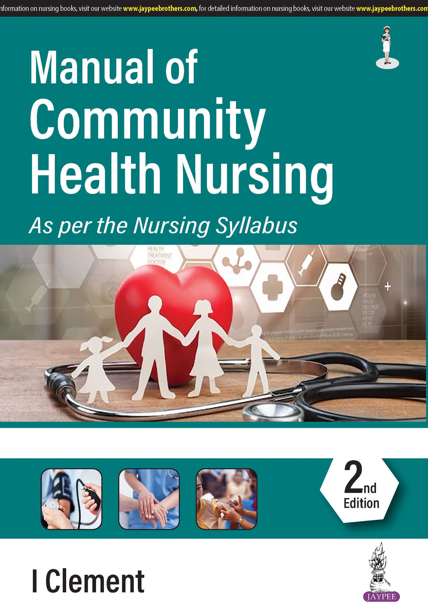Cover of MANUAL OF COMMUNITY HEALTH NURSING (AS PER THE NURSING SYLLABUS) 2ND EDITION 2024