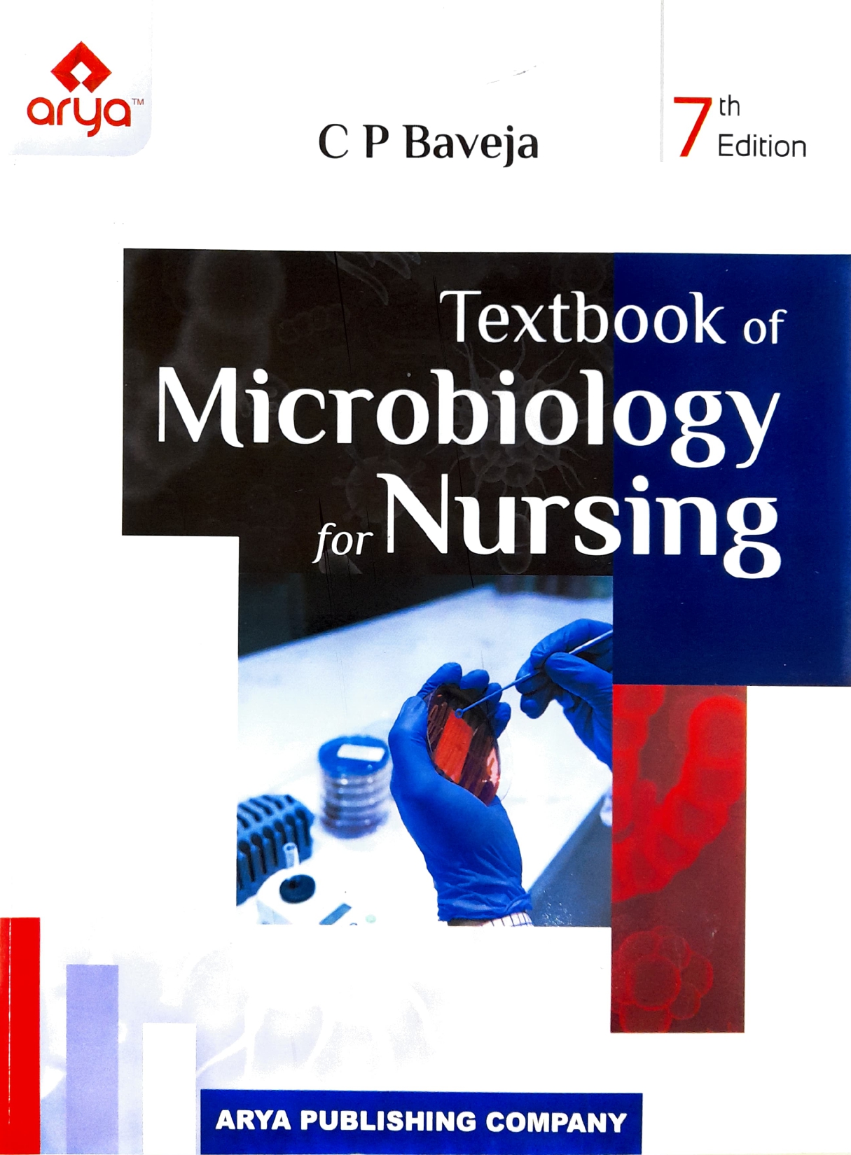 Cover of Textbook of Microbiology for Nursing 7TH EDITION 2023
