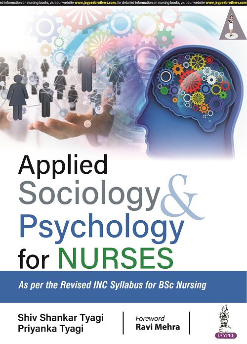 Cover of APPLIED SOCIOLOGY & PSYCHOLOGY FOR NURSES 1ST EDITION 2022
