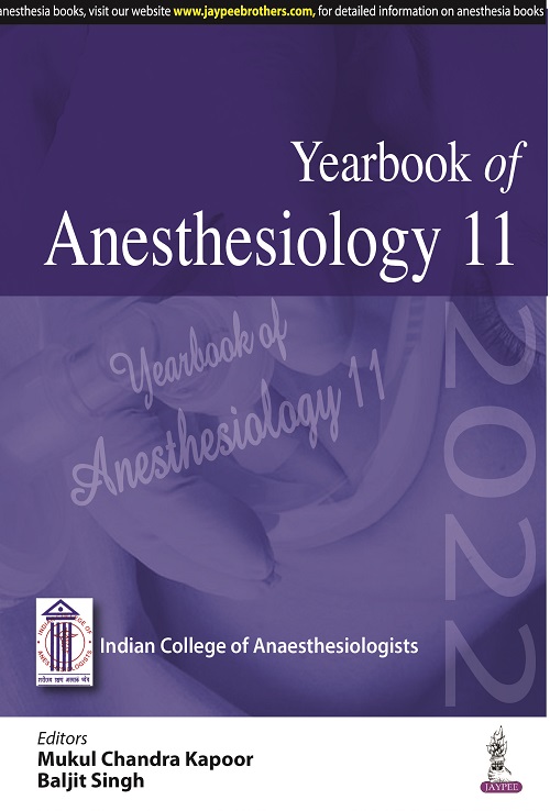 Yearbook of Anesthesiology 11 1st 2022