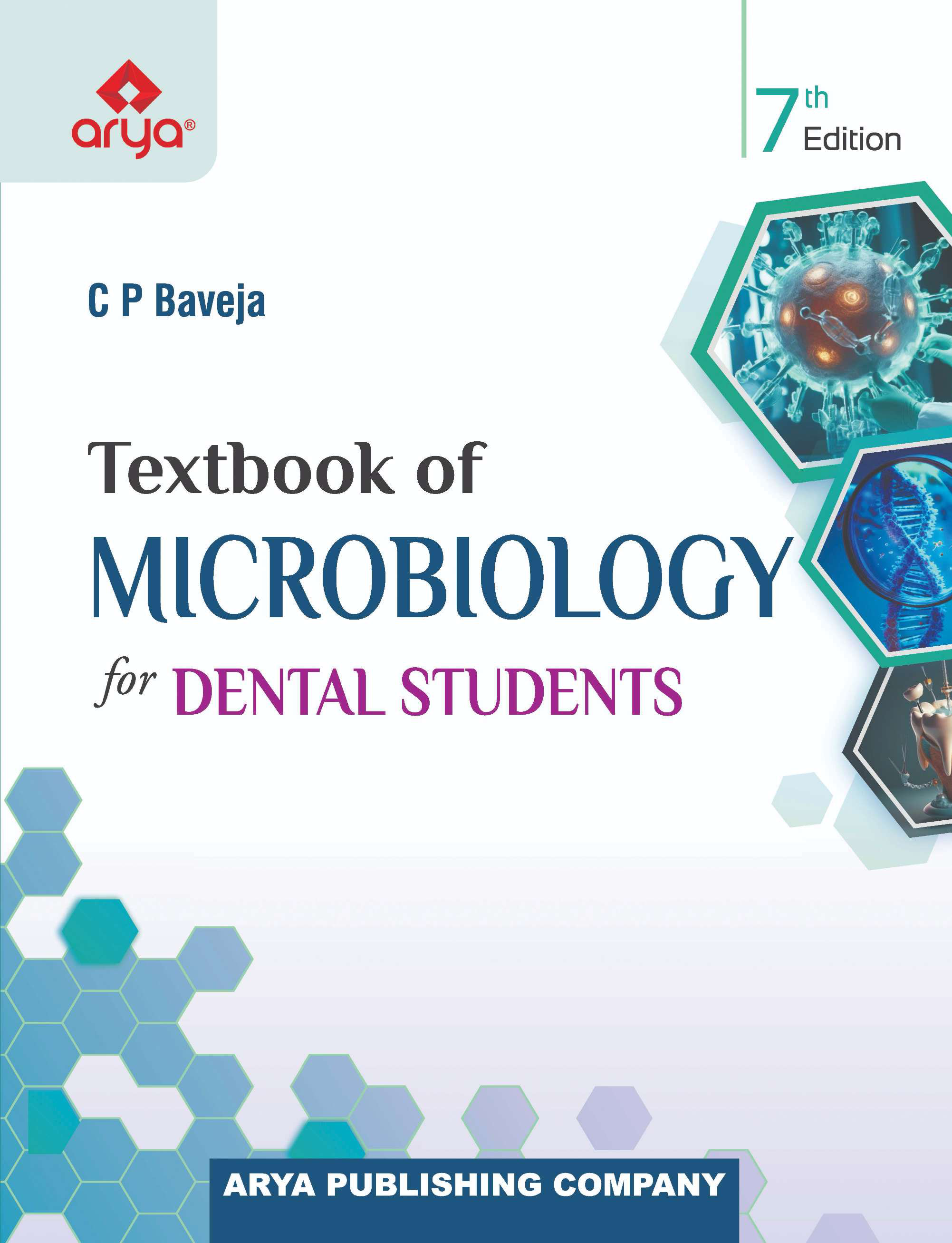 Cover of Textbook of Microbiology for Dental Students 7TH EDITION 2023