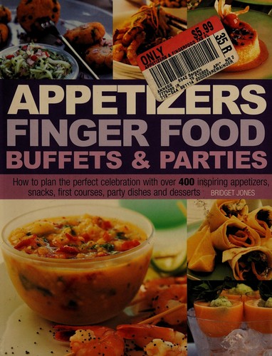 Cover of Appetizers Finger Food Buffets & Parties