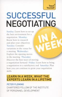 Successful Negotiating In A Week