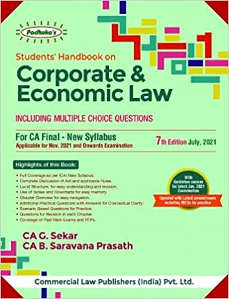 Students Handbook On Corporate & Economic Law