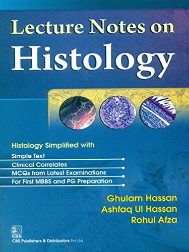 Cover of Lecture Notes On Histology 1ST EDITION 2015