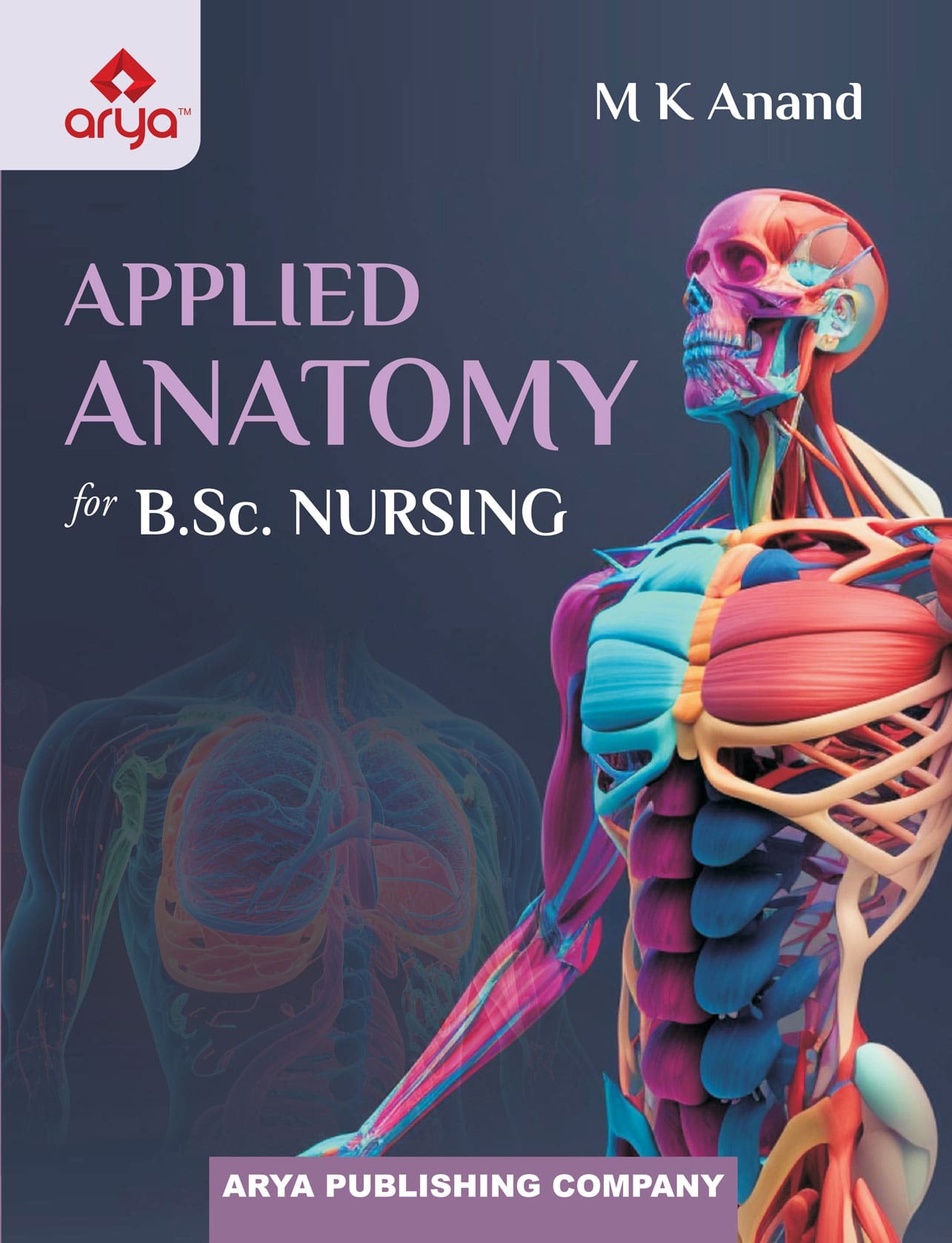 Cover of Applied Anatomy for B. Sc. Nursing 1ST EDITION 2023