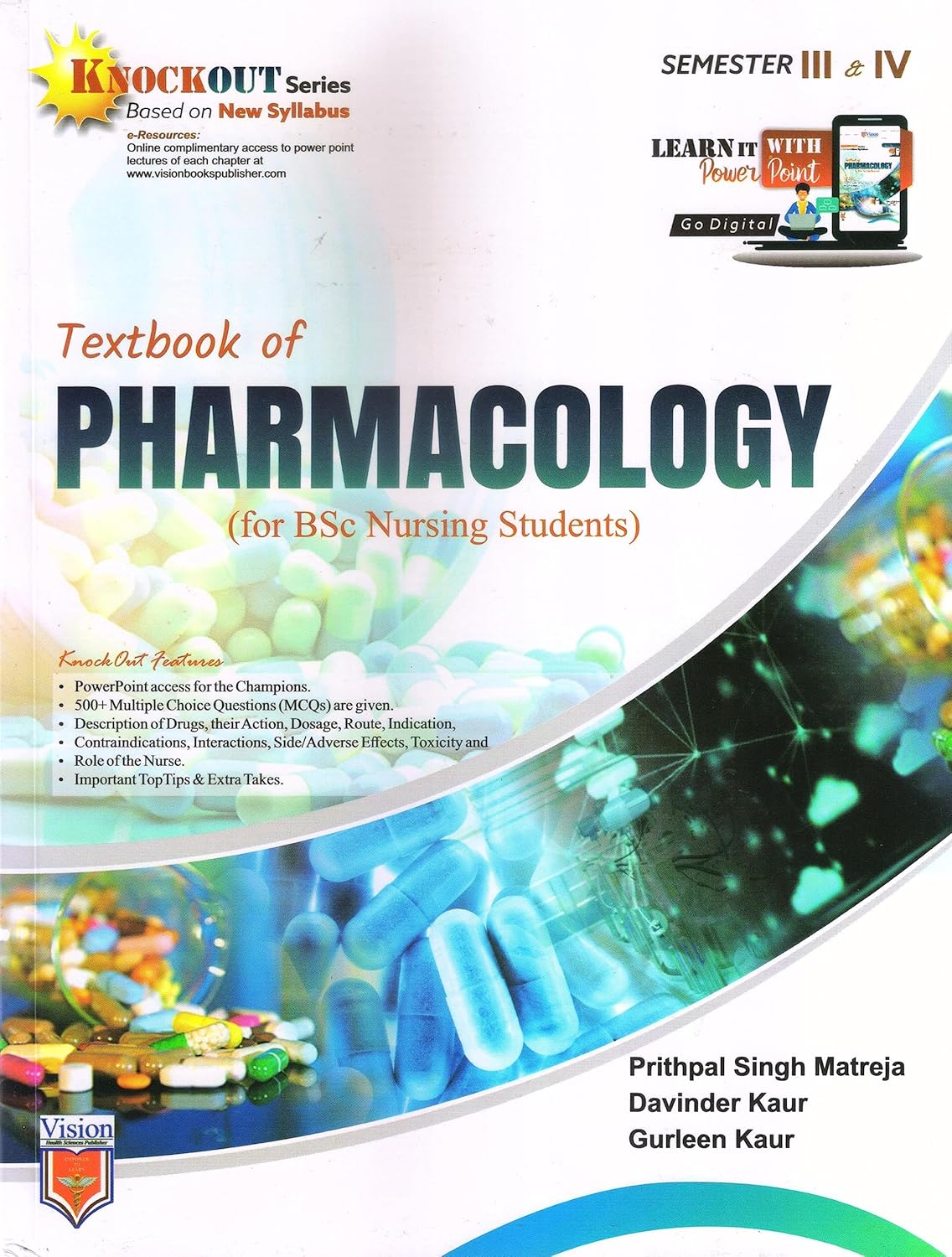 Textbook of Pharmacology For Bsc Nursing Students