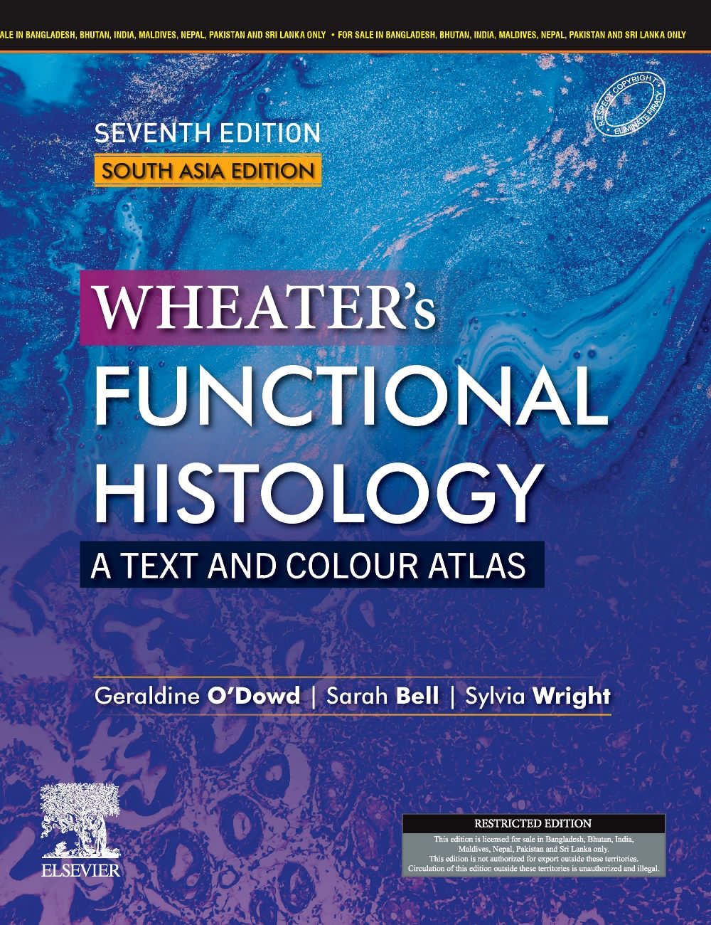 Wheaters Functional Histology A Text And Colour Atlas 7Ed (Sae) (Pb 2024)