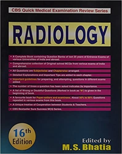Cbs Quick Medical Examination Review Series Radiology 16TH EDITION 2012