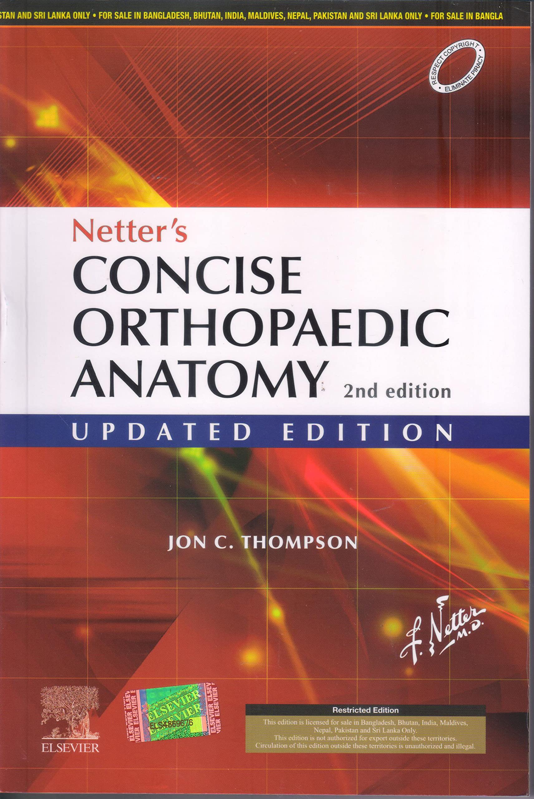 Netter’s Concise Orthopaedic Anatomy, Updated Edition, 2e