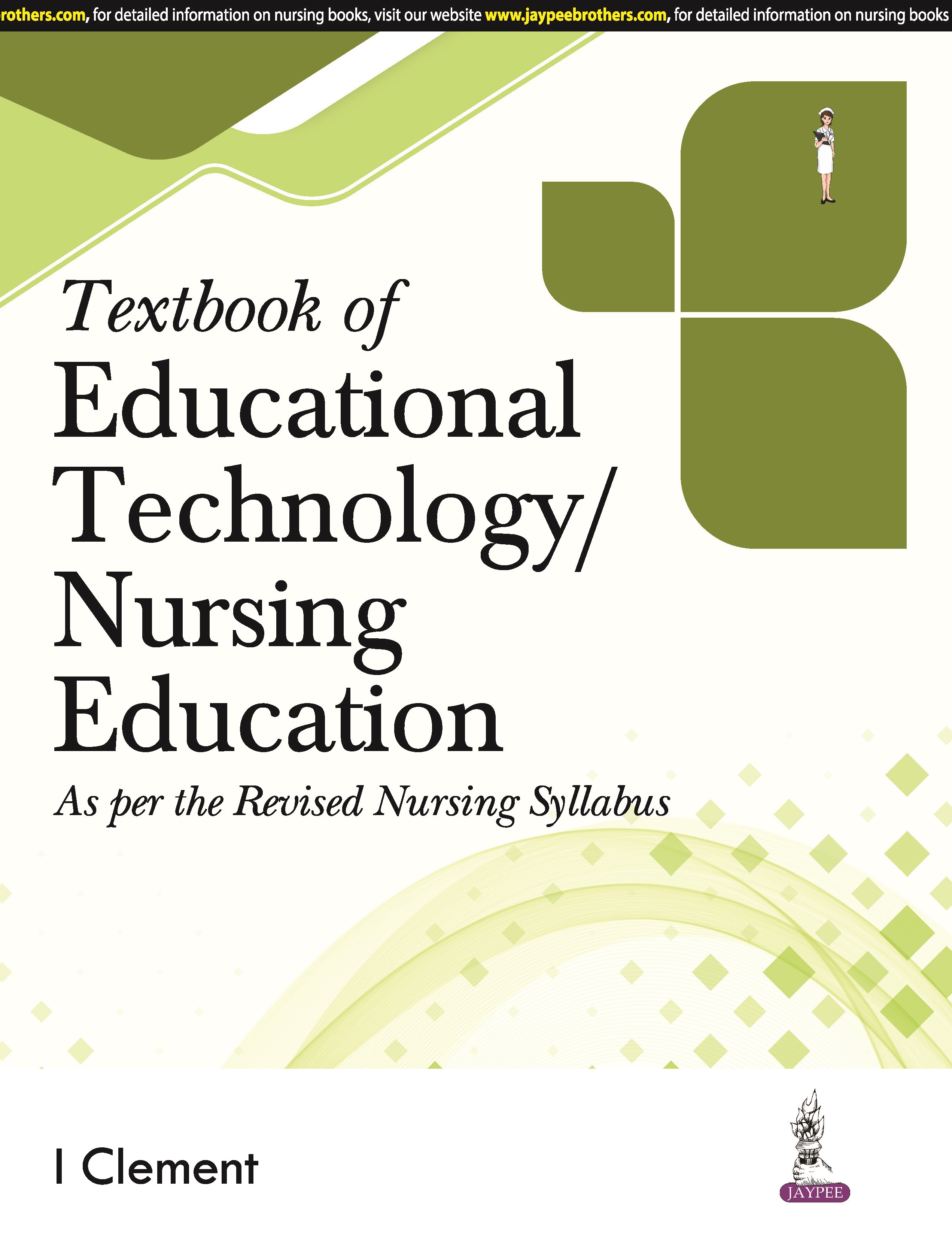 Cover of TEXTBOOK OF EDUCATIONAL TECHNOLOGY/ NURSING EDUCATION AS PER THE REVISED NURSING SYLLABUS 1ST EDITION 2024