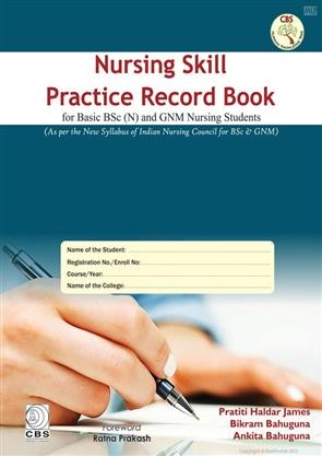 Cover of Nursing Skill Practical Record Book