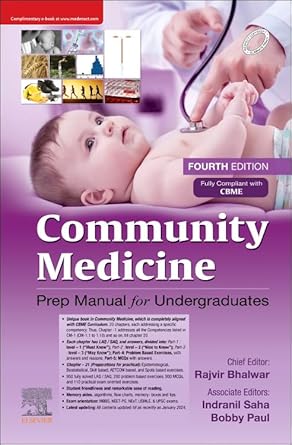 Community Medicine Prep Manual For Undergraduates With Access Code 4Ed (Pb 2024)