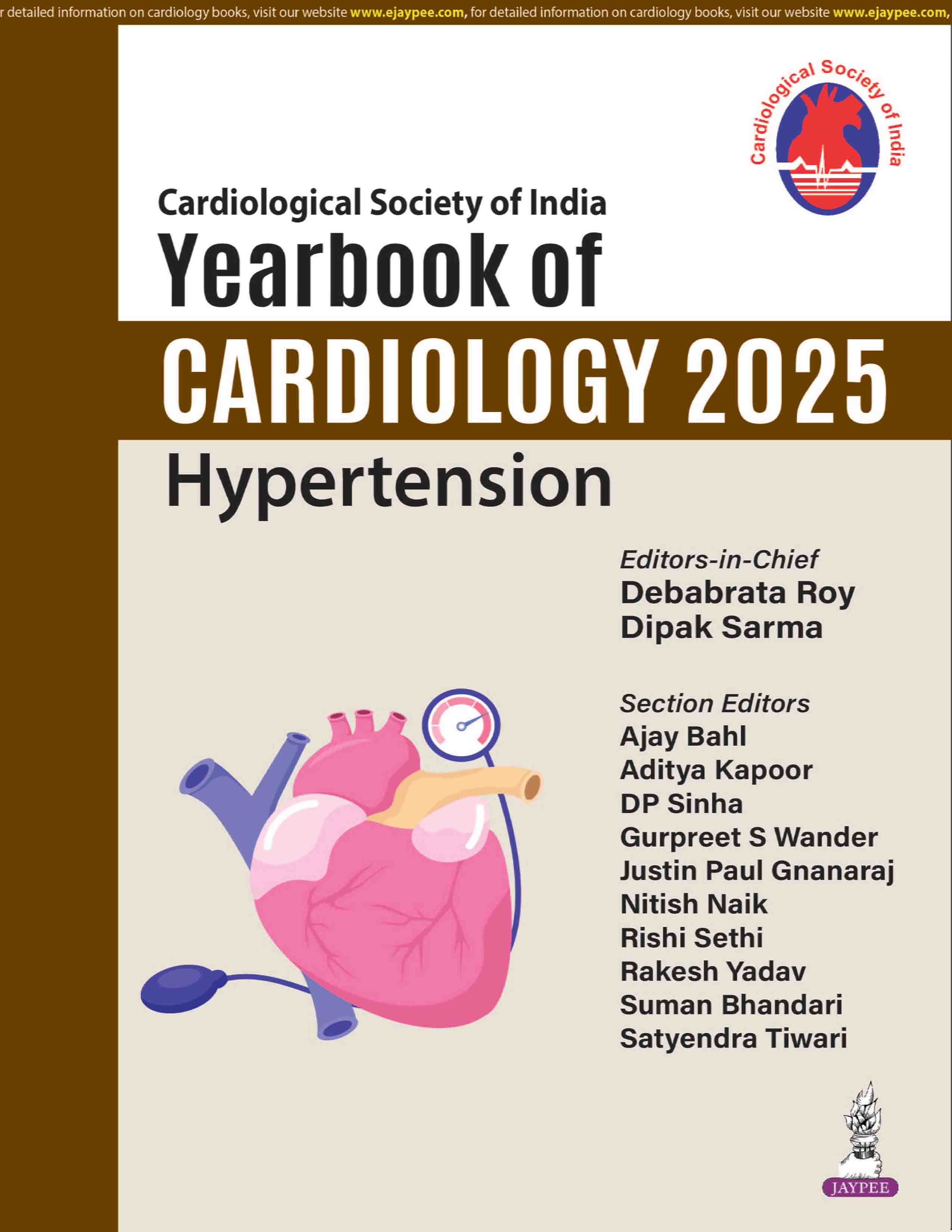 CARDIOLOGICAL SOCIETY OF INDIA YEARBOOK OF CARDIOLOGY 2025: HYPERTENSION
