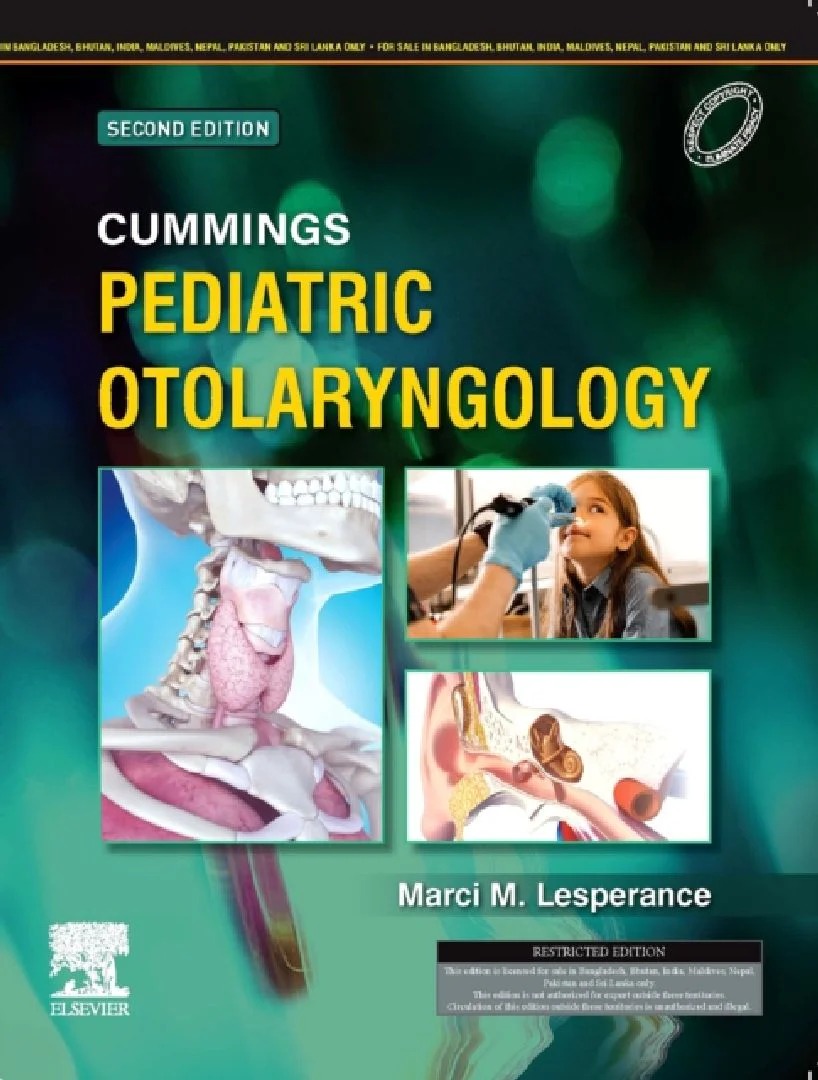 Cummings Pediatric Otolaryngology 2Ed (Hb 2024)