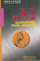 Quotations From Mencius (Chinese Sages Series)
