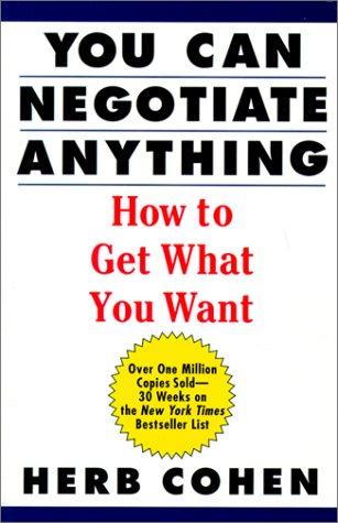 Cover of You Can Negotiate Anything