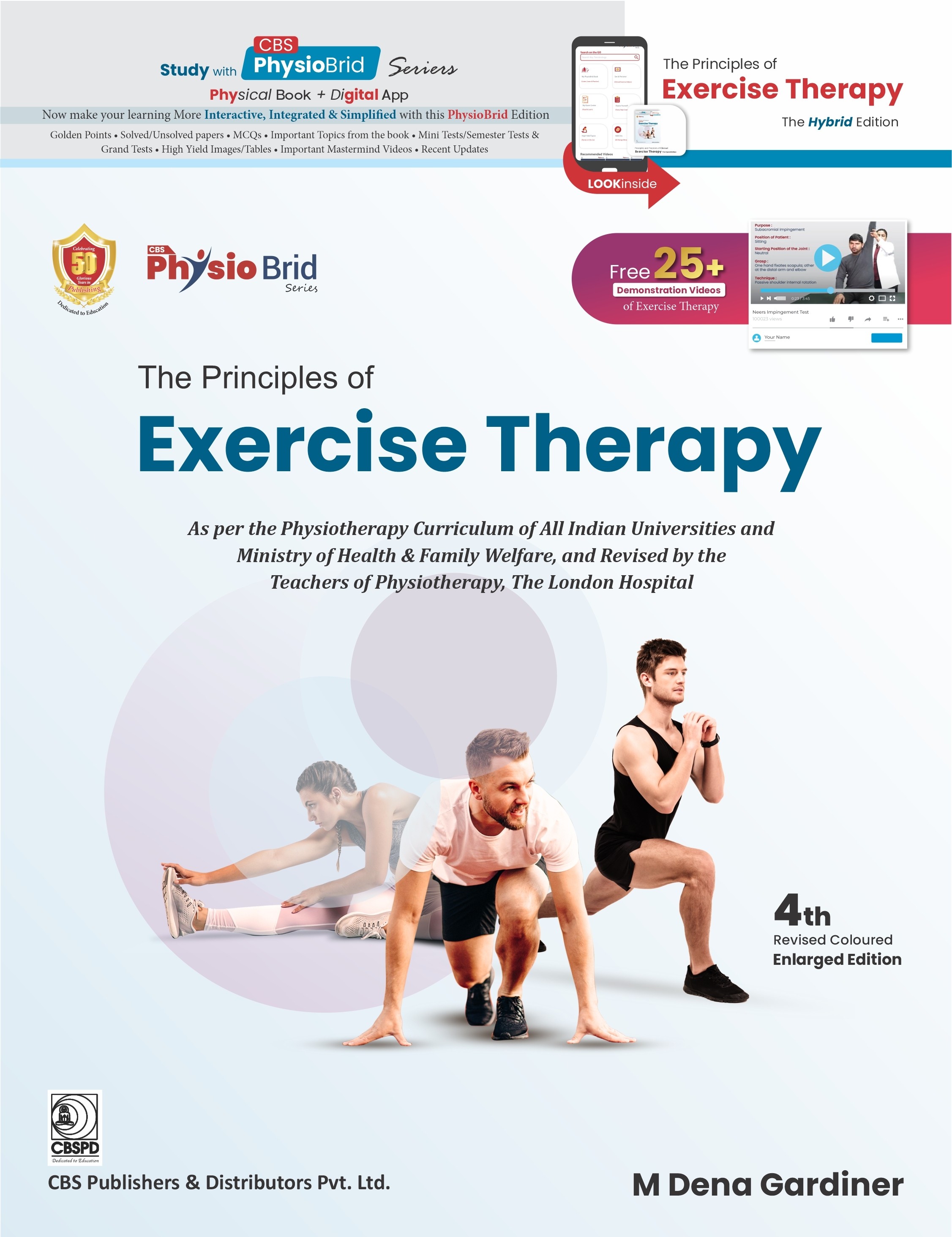 Cover of The Principles Of Exercise Therapy 4Ed Revised (Pb 2023)