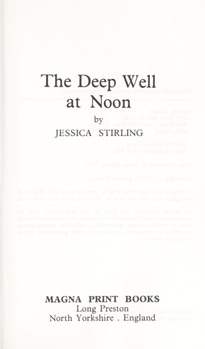 Cover of Deep Well at Noon